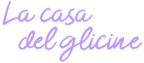 Logo la casa del glicine